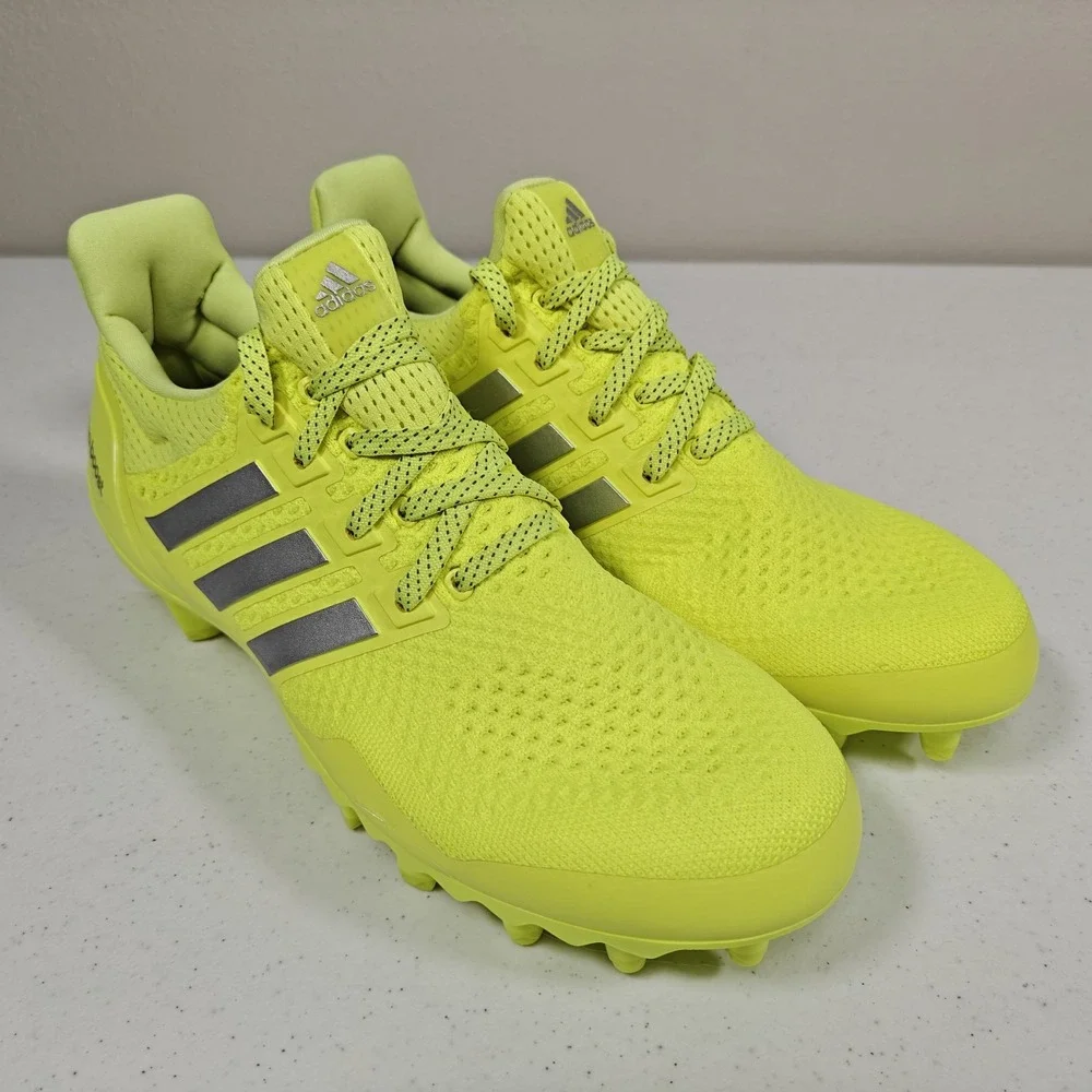 Adidas Ultraboost Ultra Boost Football Cleats Solar Yellow Mens Size 10.5 JP7413